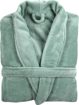 TISECO HOME STUDIO - Kamerjas - MICROFLANNEL COSY - S/M - Saliegroen