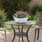 vidaXL - Tuin - Kom - Plantenbak - 35x35x15 - cm - van - Gegalvaniseerd - Staal