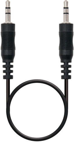 Nanocable 10.24.0103 - Kabel Audio Jack 3,5 mm - 3 m - Zwart