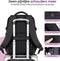 Gofun Rugzak - 35L - Waterdicht - Anti-diefstal - USB-aansluiting - Zwart