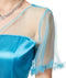 dressforfun IJsprinses XL - verkleedkostuum - zijdig glanzend - blauw/wit
