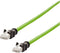 Metz Connect 142M2X55050 RJ45 Netwerkkabel, patchkabel CAT 6A S/FTP 5.00 m Groen PUR-mantel, Zuurbestendig, Ozonbestend