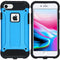 iMoshion Hoesje Geschikt voor iPhone SE (2022) / SE (2020) / 8 / 7 Hoesje - iMoshion Rugged Xtreme Backcover - Lichtblauw