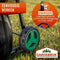Gardebruk Hakselaar - Elektrisch 3100W - Takdikte 44mm - Groen/Zwart