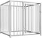 vidaXL - Hondenkennel - voor - buiten - 100x100x100 - cm