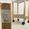 Ceruzo Opbergtrolley - Verrijdbaar Keukenrek - 3 Etages Bamboe en MDF - 29x20xH80 cm