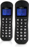 Profoon PDX-525ZT - DECT Draadloze telefoon - 2 Handsets met Antwoordapparaat - Zwart (2 stuks)