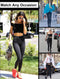 Yoga Broek - Uniek ontwerp met zak mt. S - Extreem goede elasticiteit en ademmogelijkheid - Buik Control - Hoge Taille - Legging Dames - Yoga - Workout - Fitness - Gym - Hardlooplegging - Sportbroek