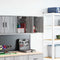 vidaXL - Garagewandkasten - 2 - st - spaanplaat - Sonoma - grijs