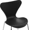 BOONVILLE - Eetkamerstoel - Zwart - Synthetisch materiaal