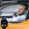 Techancy Smartwatch - Bluetooth - Gezondheidsmonitoring en Slaaptracker - Zwart