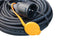 Relectric RELEC493791 - Verlengsnoer - 20m - IP44 - Randaarde - Zwart
