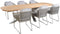 Yoi - Bara dining chair aluminium salix/rope salix/flax beige AW