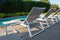 Yoi - Hokan lounger side table 40x40 cm aluminium salix