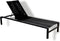 Yoi - Ishi stackable lounger alu black/rope black