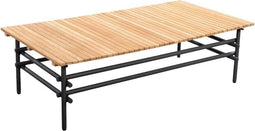 Yoi - Ki coffee table frame 125x65 cm aluminium black