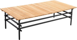 Yoi - Ki coffee table frame 125x65 cm aluminium dark grey
