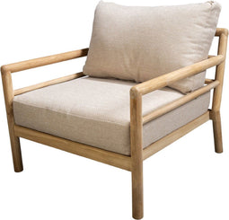 Yoi - Mare lounge chair teak/multi natural AW