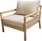 Yoi - Mare lounge chair teak/multi natural AW