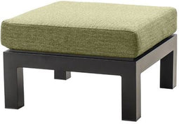 Yoi - Midori ottoman alu black/emerald green