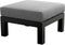 Yoi - Midori ottoman alu black/panther black