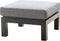 Yoi - Midori ottoman alu dark grey/mixed grey