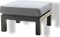 Yoi - Midori ottoman alu dark grey/mixed grey