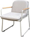 Yoi - Serra dining chair aluminium salix rope salix/flax beige AW