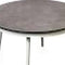 Yoi - Sushi coffee table dia. 50x35 cm aluminium salix/vulcano