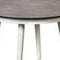 Yoi - Sushi coffee table dia. 80x30 cm aluminium salix/vulcano