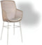 Yoi - Take dining chair aluminium salix/terracotta