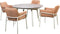 Yoi - Take dining chair aluminium salix/terracotta