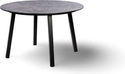 Yoi - Teeburu tafel black/concrete dia. 120 cm
