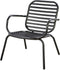 Yoi - Tomo lounge chair alu/black