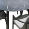 Yoi - Tuinset Teeburu tafel black, slate dia. 120 cm met 4 stoelen...