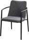 Yoi - Youkou dining chair alu black/panther black