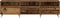 vidaXL - TV-kast - Oude - Hout - 150x30x44,5 - cm - Gefabriceerd - Hout