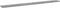 vidaXL - Wandschappen - 4 - st - 100x10x1,5 - cm - bewerkt - hout - betongrijs
