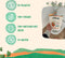 YOKUU WC Tabletten - Toiletreiniger - 30 Tabletten - WC Reiniger met Eucalyptus Geur - Zero Waste Poetsmiddel