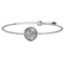 Yolora Dames Armband met Kalpa Camaka Kristallen - Zilverkleurig - 18K Wit Verguld - Cadeauverpakking