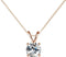 Yolora Dames Ketting met Hanger - Kalpa Camaka Kristal - Rosé kleurig - 18K Roségoud Verguld - Vrouwen Collier Rose Gold - Halsketting - Sieraden - Luxe Giftbox - Geschenkdoos - Cadeau doos - Exclusieve Geschenkverpakking - Mooie Cadeauverpakking