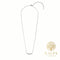 Yolora Dames Ketting met Kalpa Camaka Kristallen - Zilverkleurig - 18K Wit Verguld - Vrouwen Collier Zilver - Sieraden - Halsketting - Luxe Giftbox - Geschenkdoos - Cadeau doos - Exclusieve Geschenkverpakking - Mooie Cadeauverpakking