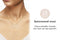 Yolora Dames Ketting met Ronde Hanger - Kalpa Camaka Kristallen - kleurig - 18K Geel Verguld - Vrouwen Collier - Sieraden - Luxe Giftbox - Geschenkdoos - Cadeau doos - Exclusieve Geschenkverpakking - Mooie Cadeauverpakking
