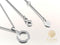 Yolora Dames Ketting met Ronde Hanger - Kalpa Camaka Kristallen - Zilverkleurig - 18K Wit Verguld - Vrouwen Collier Zilver - Sieraden - Halsketting - Luxe Giftbox - Geschenkdoos - Cadeau doos - Geschenkverpakking - Mooie Cadeauverpakking