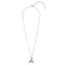 Yolora Kids Ketting - Dolfijn Hanger - Kalpa Camaka Kristallen - Zilver/Roze - 18K Wit Verguld - Kind - Meisjes Collier Zilverkleurig - Sieraden Kinderen - Luxe Giftbox - Geschenkdoos - Cadeau doos - Geschenkverpakking - Cadeauverpakking