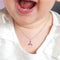 Yolora Kids Ketting - Dolfijn Hanger - Kalpa Camaka Kristallen - Zilver/Roze - 18K Wit Verguld - Kind - Meisjes Collier Zilverkleurig - Sieraden Kinderen - Luxe Giftbox - Geschenkdoos - Cadeau doos - Geschenkverpakking - Cadeauverpakking