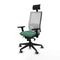 Bureaustoel Piqueras y Crespo 3D066G1 Smaragdgroen