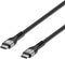 Manhattan 356367 - USB-C Laadkabel - 240W Power Delivery 3.1 - Zwart