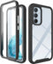 iMoshion Hoesje Geschikt voor Samsung Galaxy A54 (5G) Hoesje - iMoshion 360° Full Protective Case - Zwart / Transparant