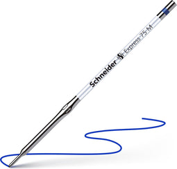 Schneider balpenvulling - Express 75 - penpunt M - blauw - S-7513